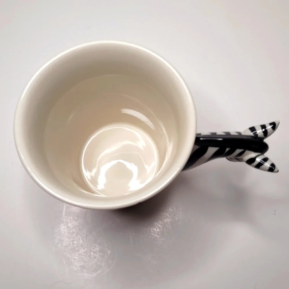 Zebra 3D Mug Pier 1 NWOT